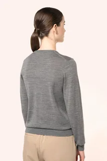 Kariban Premium Ladies' V-neck merino jumper – foto 2