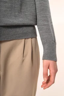 Kariban Premium Ladies' V-neck merino jumper – foto 4