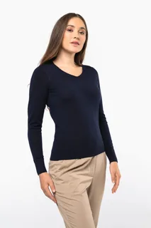 Kariban Premium Ladies' V-neck merino jumper – foto 14