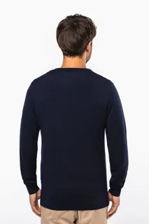 Kariban Premium Men's V-neck merino jumper – foto 12