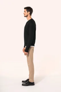 Kariban Premium Men's V-neck merino jumper – foto 3