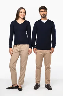Kariban Premium Men's V-neck merino jumper – foto 19