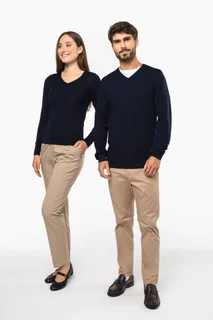 Kariban Premium Men's V-neck merino jumper – foto 20