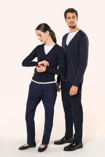 Kariban Premium Heren Supima® cardigan – foto 10
