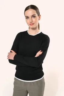 Kariban Premium Supima® damestrui ronde hals – foto 7
