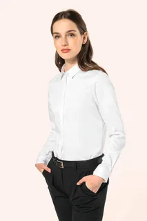 Kariban Premium Ladies' long-sleeved twill shirt – foto 1