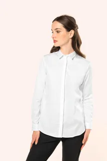 Kariban Premium Ladies' long-sleeved twill shirt – foto 3