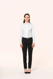 Kariban Premium Ladies' long-sleeved twill shirt – foto 12