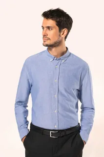 Kariban Premium Oxford overhemd lange mouwen – foto 1
