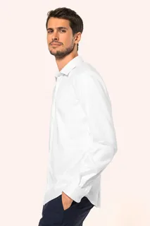 Kariban Premium Pinpoint Oxford-herenhemd lange mouwen – foto 10