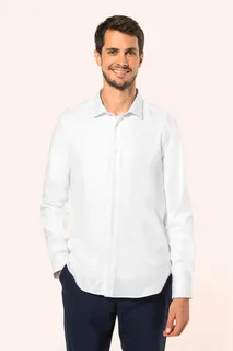 Kariban Premium Pinpoint Oxford-herenhemd lange mouwen – foto 2