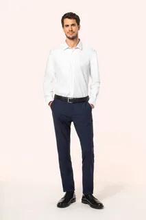 Kariban Premium Pinpoint Oxford-herenhemd lange mouwen – foto 7