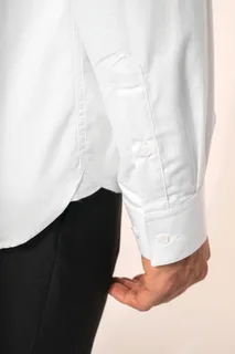 Kariban Premium Herenoverhemd van popeline met lange mouwen – foto 5