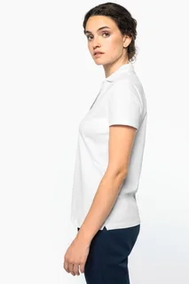 Kariban Premium Supima®-katoenen poloshirt met V-hals voor dames – foto 3