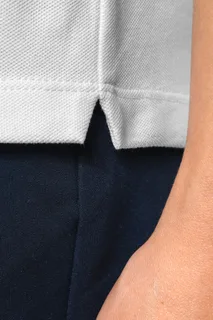 Kariban Premium Supima®-katoenen poloshirt met V-hals voor dames – foto 8