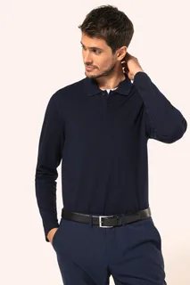 Kariban Premium Supima® herenpolo lange mouwen – foto 7
