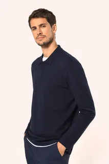 Kariban Premium Supima® herenpolo lange mouwen – foto 8
