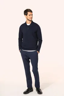 Kariban Premium Supima® herenpolo lange mouwen – foto 6