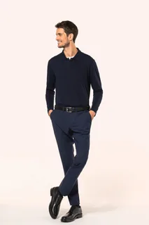 Kariban Premium Supima® herenpolo lange mouwen – foto 13