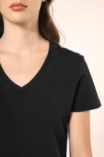 Kariban Premium Ladies' V-neck short-sleeved Supima® t-shirt – foto 4