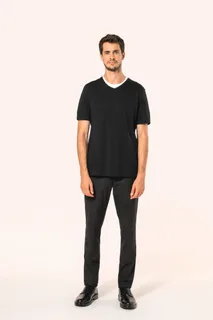 Kariban Premium Supima® heren-T-shirt V-hals korte mouwen – foto 6