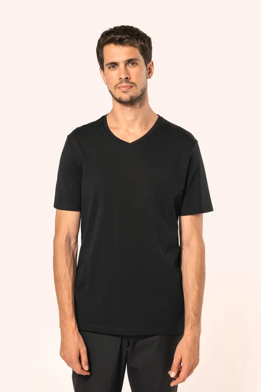 Kariban Premium Supima® heren-T-shirt V-hals korte mouwen