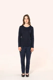 Kariban Premium Ladies' crew neck long-sleeved Supima® t-shirt – foto 9