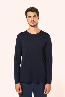 Kariban Premium Supima® heren-T-shirt ronde hals lange mouwen – foto 7