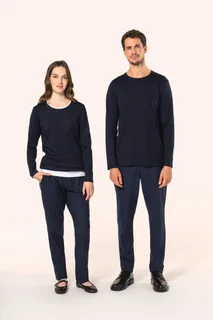 Kariban Premium Supima® heren-T-shirt ronde hals lange mouwen – foto 12