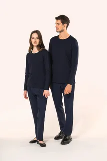 Kariban Premium Supima® heren-T-shirt ronde hals lange mouwen – foto 10