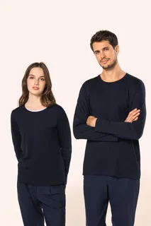 Kariban Premium Supima® heren-T-shirt ronde hals lange mouwen – foto 11