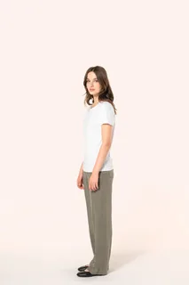 Kariban Premium Supima® dames-T-shirt ronde hals korte mouwen – foto 3
