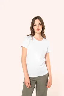 Kariban Premium Supima® dames-T-shirt ronde hals korte mouwen – foto 1