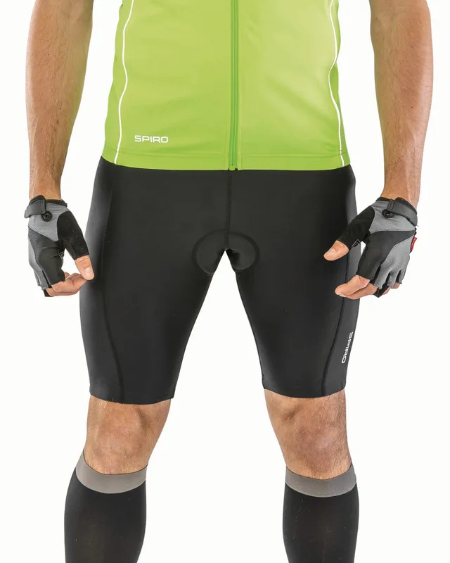 Spiro Heren fietsshort met zeem