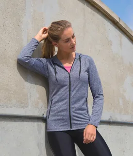Spiro Womens Hooded Tee-jacket – foto 2
