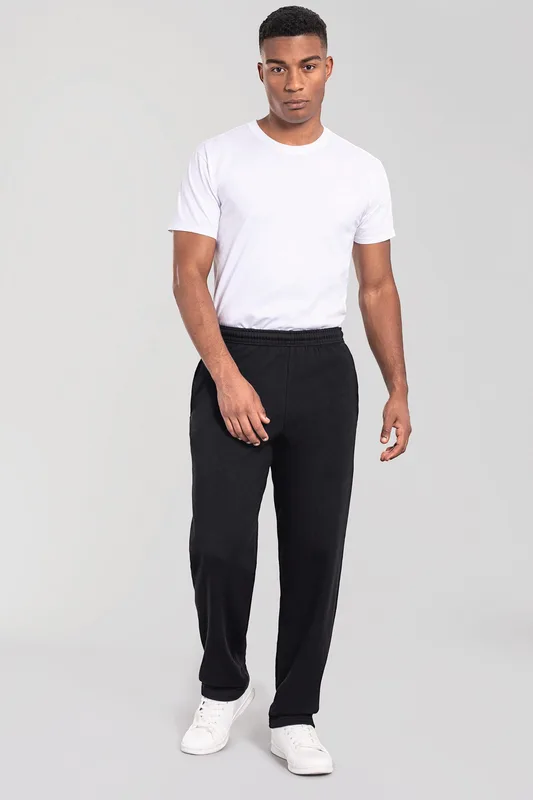 Fruit of the Loom Iconic 250 joggingbroek met open zoom
