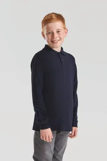 Fruit of the Loom 65/35 Polo met lange mouwen – foto 3