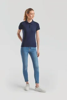 Fruit of the Loom Dames polo van mengweefsel – foto 3