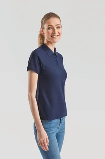 Fruit of the Loom Dames polo van mengweefsel – foto 2