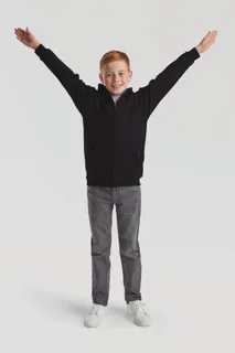 Fruit of the Loom Kids Classic sweatvest met capuchon (62-045-0) – foto 1
