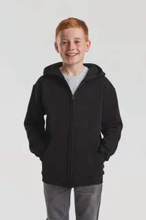 Fruit of the Loom Kids Classic sweatvest met capuchon (62-045-0) – foto 2