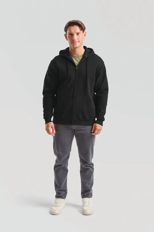 Fruit of the Loom Classic Sweatvest met capuchon (62-062-0)