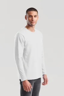 Fruit of the Loom T-shirt Iconic 195 met lange mouwen – foto 2