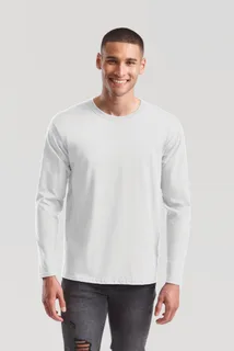 Fruit of the Loom T-shirt Iconic 195 met lange mouwen – foto 1