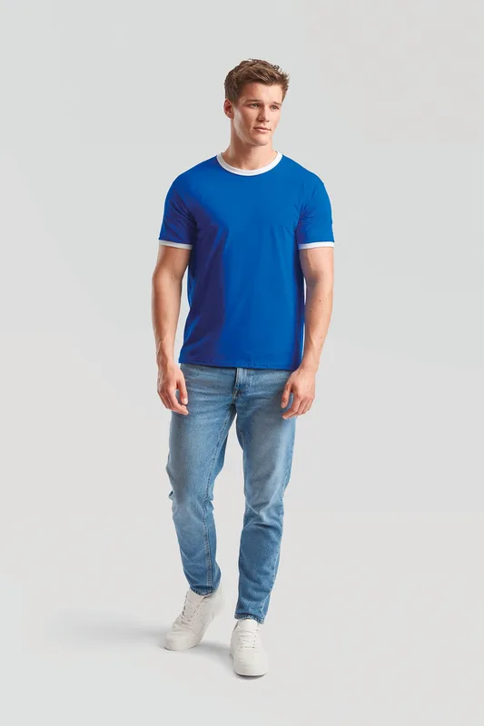 Fruit of the Loom Valueweight Ringer T