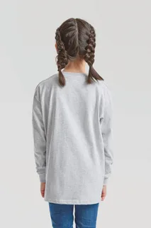 Fruit of the Loom Valueweight kids' long-sleeved T-shirt – foto 4
