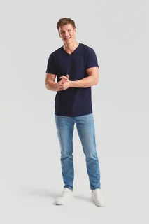 Fruit of the Loom T-shirt met V-hals – foto 1