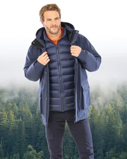Result 3-in-1 recycled Ripstop down jacket – foto 4