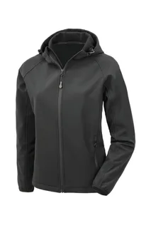 Result Recycled 3-laagse gerecycleerde softshell met capuchon voor dames – foto 2