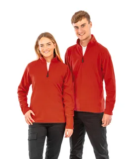 Result Recycled Gerecycled microfleece met ritskraag – foto 3